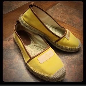 Kate Spade Canvas Espadrilles